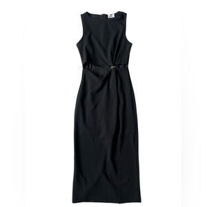 NWT BOBBLES & LACE THE JACKIE DRESS CUT OUT GOWN BLACK SMALL WOMENS